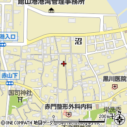 千葉県館山市沼1697周辺の地図