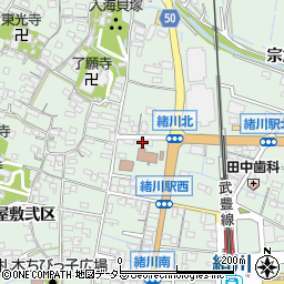 愛知県知多郡東浦町緒川屋敷壱区1周辺の地図