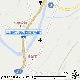 広島県庄原市比和町比和788周辺の地図