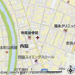 兵庫県西脇市西脇121-1周辺の地図