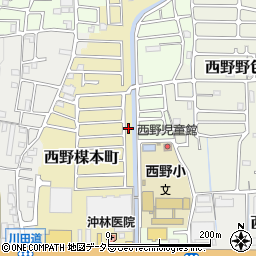 京都府京都市山科区西野楳本町66-40周辺の地図