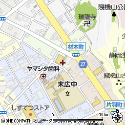 小田巻木工所周辺の地図