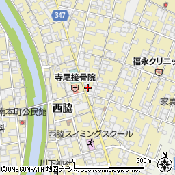 兵庫県西脇市西脇121周辺の地図