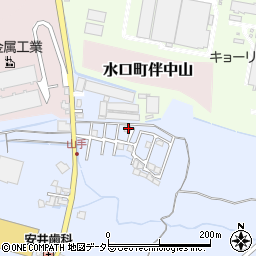 滋賀県甲賀市水口町北脇352-30周辺の地図