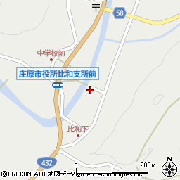 広島県庄原市比和町比和785周辺の地図