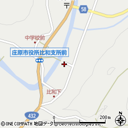 広島県庄原市比和町比和789周辺の地図