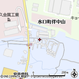 滋賀県甲賀市水口町北脇352-22周辺の地図