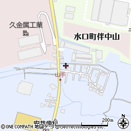 滋賀県甲賀市水口町北脇352-4周辺の地図