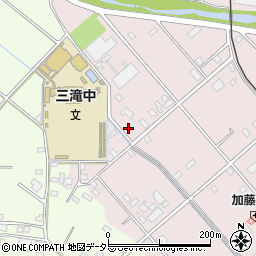 三重県四日市市高角町2621周辺の地図