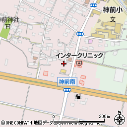 三重県四日市市高角町703-2周辺の地図