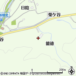 愛知県岡崎市滝町南谷周辺の地図