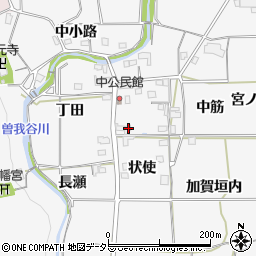 京都府亀岡市曽我部町中前通50周辺の地図