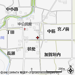 京都府亀岡市曽我部町中前通47周辺の地図