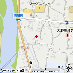 兵庫県神崎郡市川町西川辺520周辺の地図