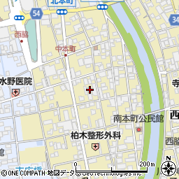 兵庫県西脇市西脇1037周辺の地図