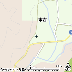 兵庫県三田市末吉21周辺の地図