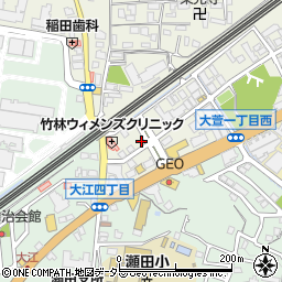 ＫＩＳＨＩＧＡＭＩ　大萱店周辺の地図