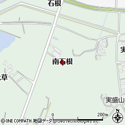 愛知県知多郡東浦町緒川南石根周辺の地図