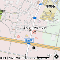 四日市高角郵便局 ＡＴＭ周辺の地図