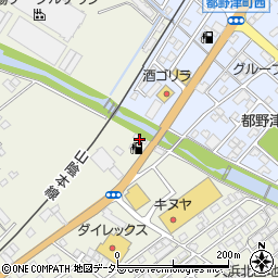 ａｕショップ江津周辺の地図