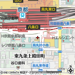 成基個別教育システム・ゴールフリー京都中央教室周辺の地図