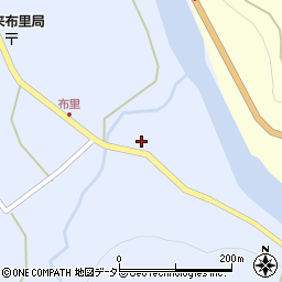 愛知県新城市布里道下46周辺の地図