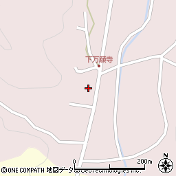 兵庫県加西市下万願寺町104周辺の地図
