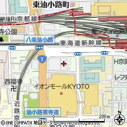 京都府京都市南区西九条北ノ内町11周辺の地図