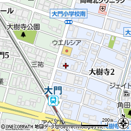 株式会社きんでん　日本エステル現場事務所周辺の地図
