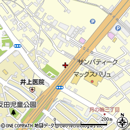 ガッツレンタカー大津店周辺の地図