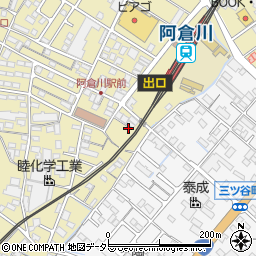 三重県四日市市阿倉川町1周辺の地図