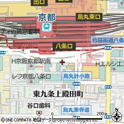 京都駅前まつたに乳腺・形成外科クリニック周辺の地図