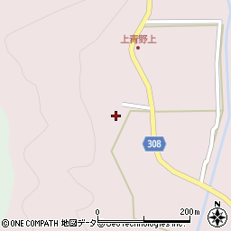 兵庫県三田市上青野159周辺の地図