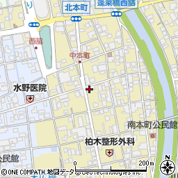 兵庫県西脇市西脇1035-4周辺の地図