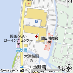 滋賀県大津市玉野浦周辺の地図