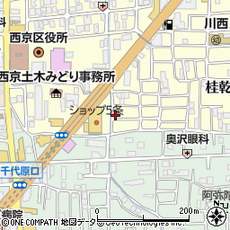 桂電社周辺の地図