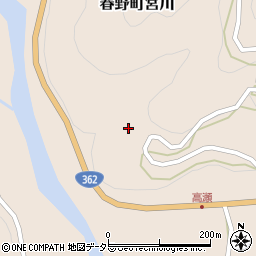 静岡県浜松市天竜区春野町宮川1740周辺の地図