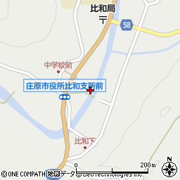 広島県庄原市比和町比和985周辺の地図