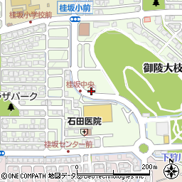 タウンプラザ桂坂周辺の地図