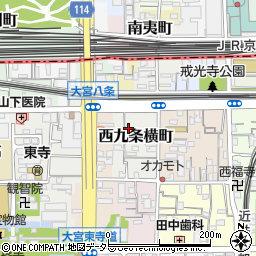 門阪工芸周辺の地図