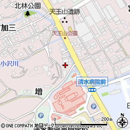 静岡県静岡市清水区宮加三781-4周辺の地図