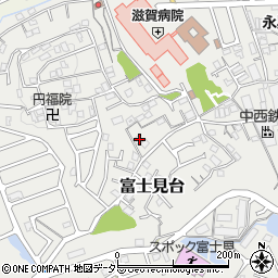 滋賀県大津市富士見台26-20周辺の地図