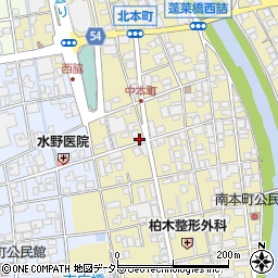兵庫県西脇市西脇1021周辺の地図