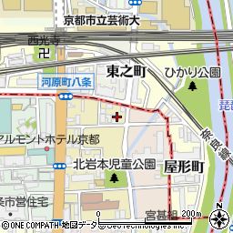 京都府京都市南区東九条東岩本町18-2周辺の地図