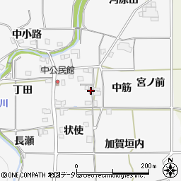 京都府亀岡市曽我部町中前通39周辺の地図