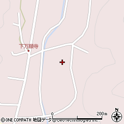 兵庫県加西市下万願寺町789周辺の地図