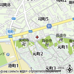 山崎工業周辺の地図