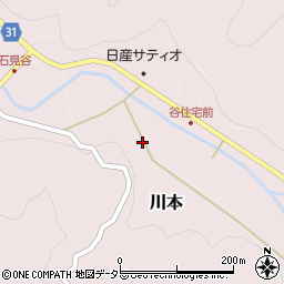 島根県邑智郡川本町上谷1197周辺の地図