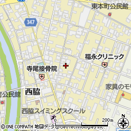 兵庫県西脇市西脇94周辺の地図