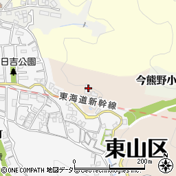 京都府京都市東山区今熊野総山町1-14周辺の地図